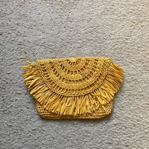 Mar Y Sol Clutch straw raffia beach island vacay